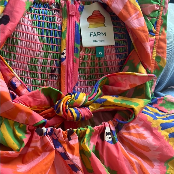 FARM Rio Colorful Tropical Mini Dress - Picture 6 of 6